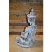 thumb-Shiva god in lotushouding met schaaltje voor kaars of bloem-4