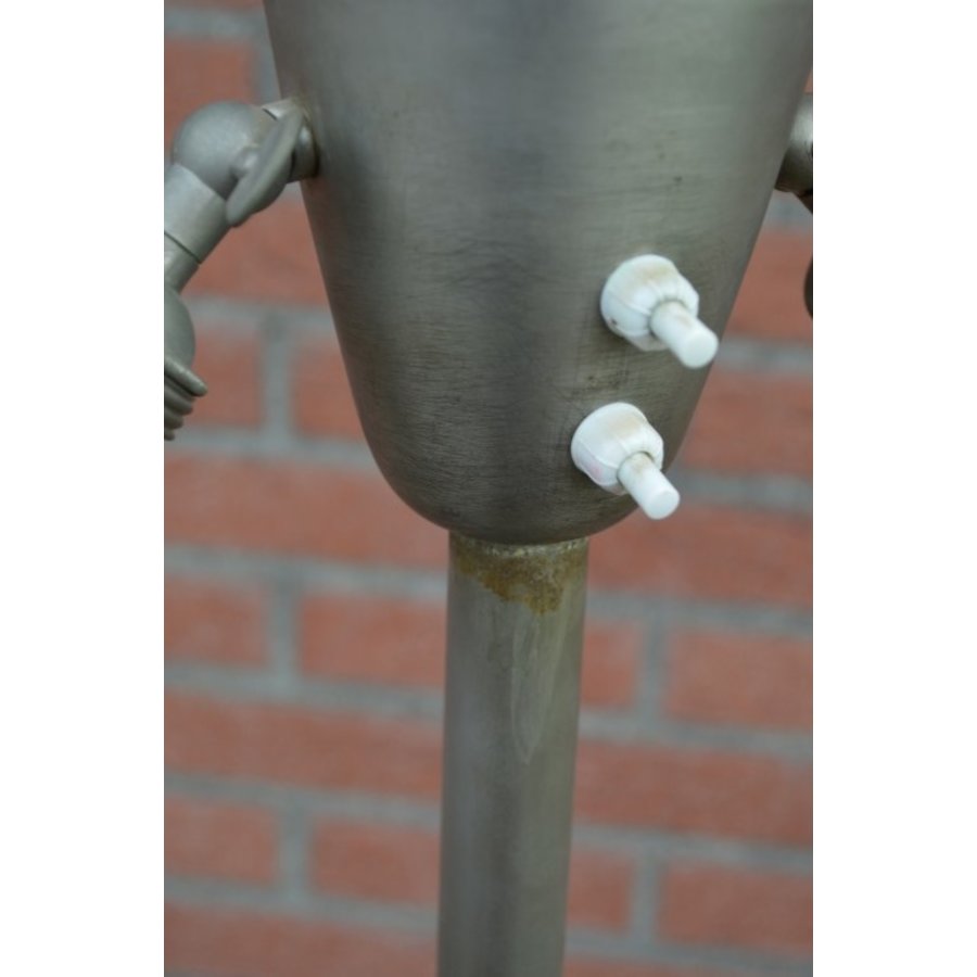 Gispen retro design staande vloerlamp jaren 50-9