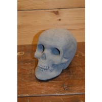 thumb-Schedel van beton als decoratief doodshoofd voor huis of tuin-1