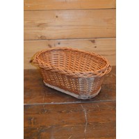 thumb-Ovaal wilgentenen mandje voor fruit of brood-1