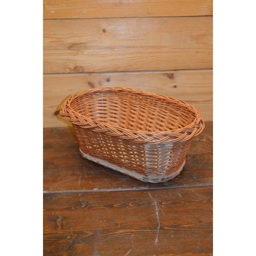 Wilgentenen mandje ovaal 