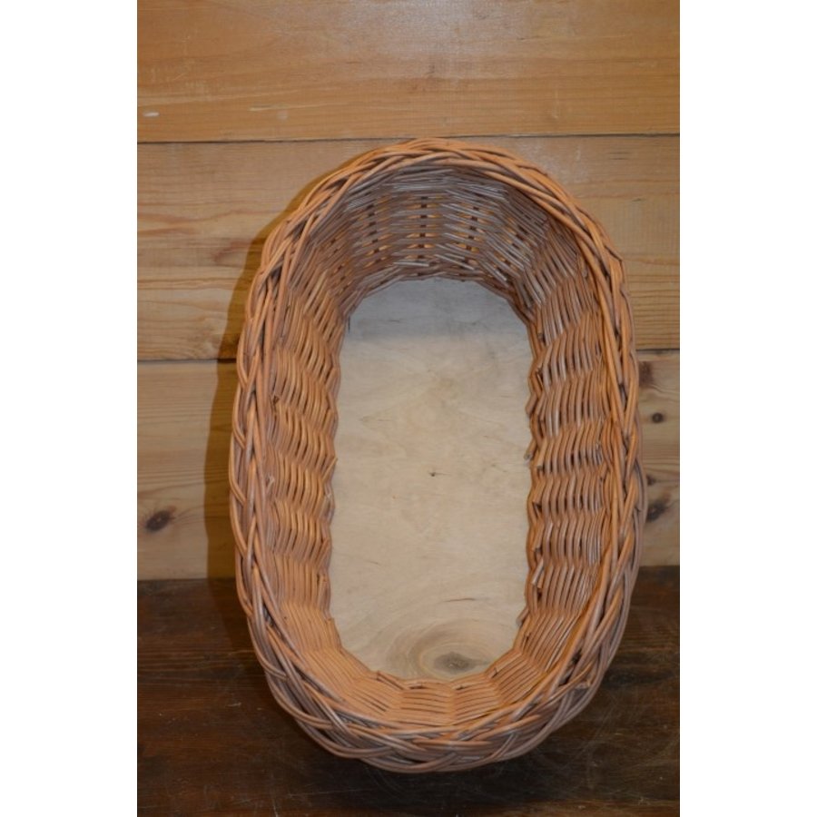 Ovaal mandje gevlochten van wilgentenen-3