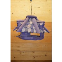 thumb-Vogelvoerder huisje van hout in 2 kleuren-2