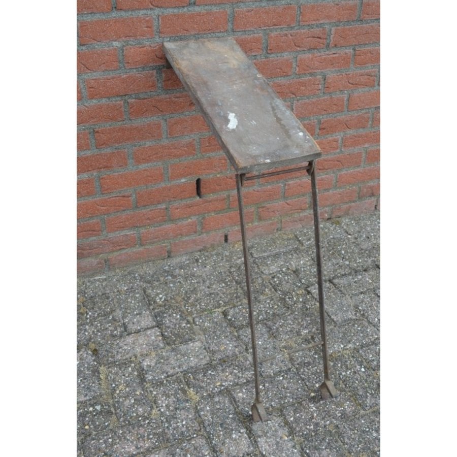 Plateau om aan een ladder te bevestigen voor tijdelijke steiger-4