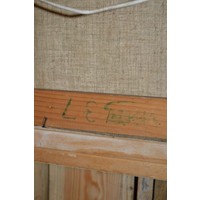 thumb-Rustiek landschap op linnen in retro lijst-4