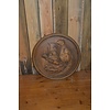 LoodsVol, Tweedehands Gipsen wandornament met broedend fazantenpaar