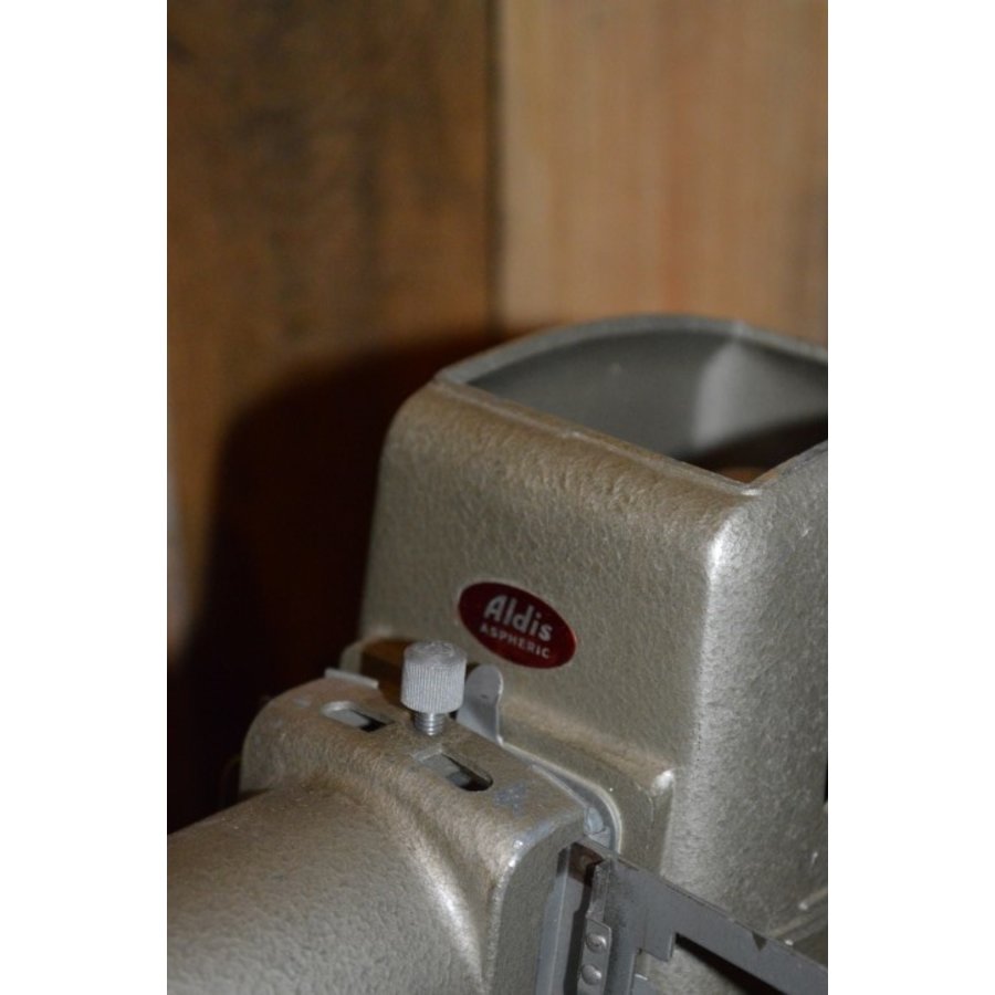 Aldis vintage diaprojector met originele koffer-2