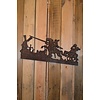 LoodsVol, Tweedehands Gietijzeren wandornament met Don Quichot voorstelling