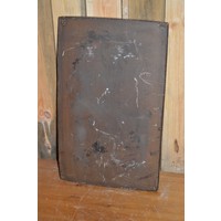 thumb-Middeleeuws wandtafereel met mensen in gelagkamer gegoten decoratieplaat-4