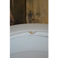 thumb-Retro plafondlamp met glazen kap jaren 60-3