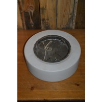 thumb-Vintage glazen plafonnière uit de jaren 60 met twee fittingen-4