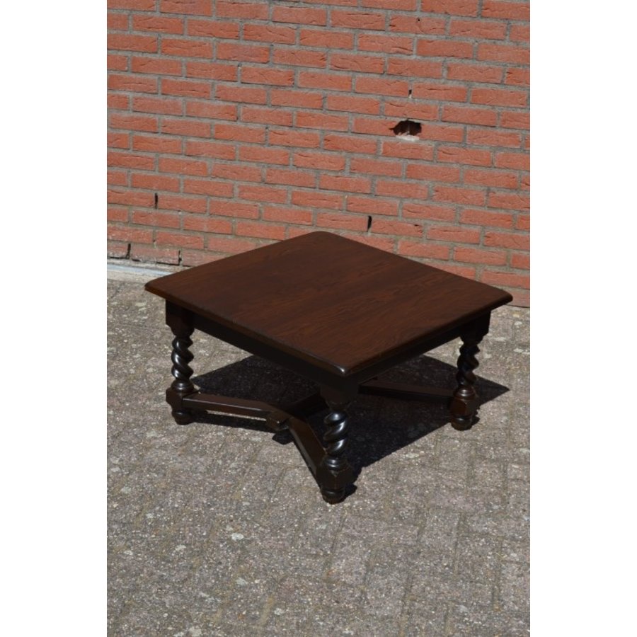 Woonkamer set Eettafel met stoelen salontafel en bijzettafel-4