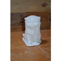 thumb-Vertederend betonnen beeldje van een kleine poes-4