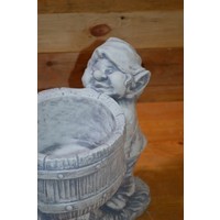 thumb-Twee laven met plantenbak – Betonnen bloembak beeld-4