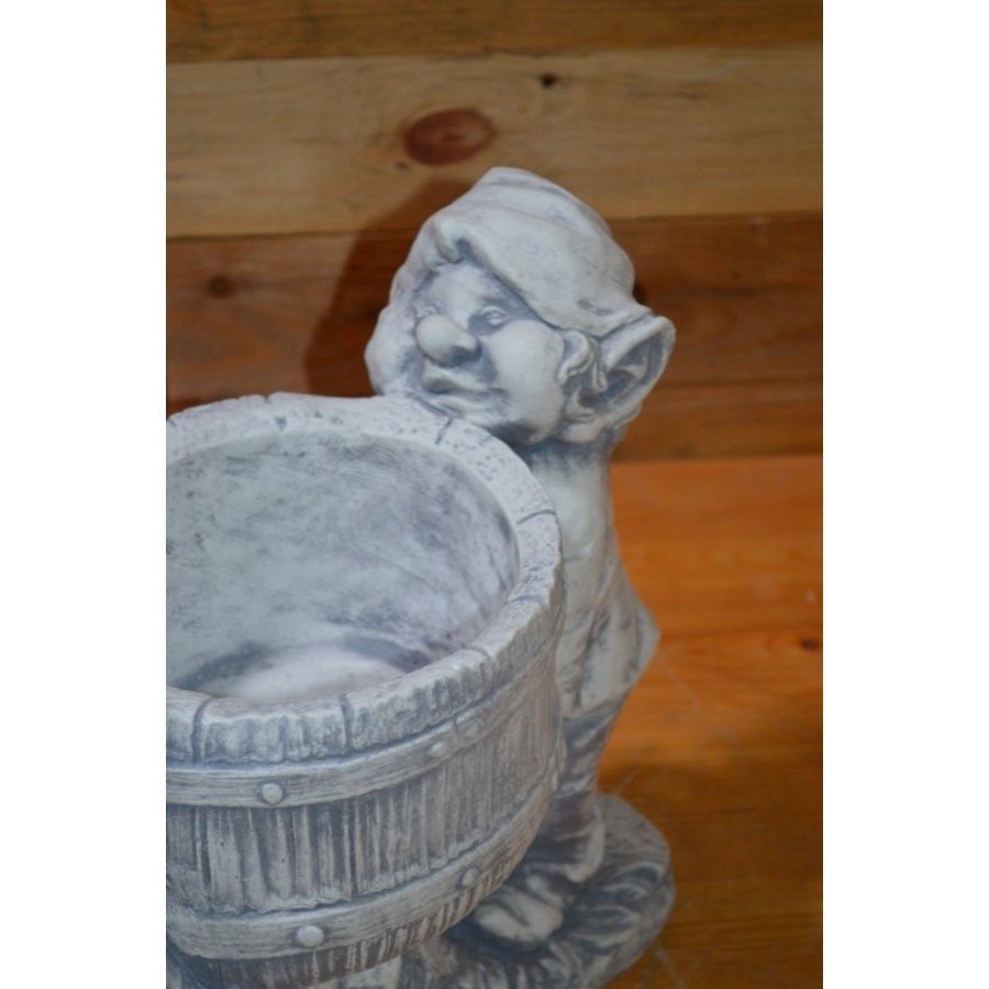 Twee laven met plantenbak – Betonnen bloembak beeld-4