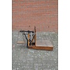 LoodsVol, Tweedehands Antieke bascule weegschaal met eikenhouten frame