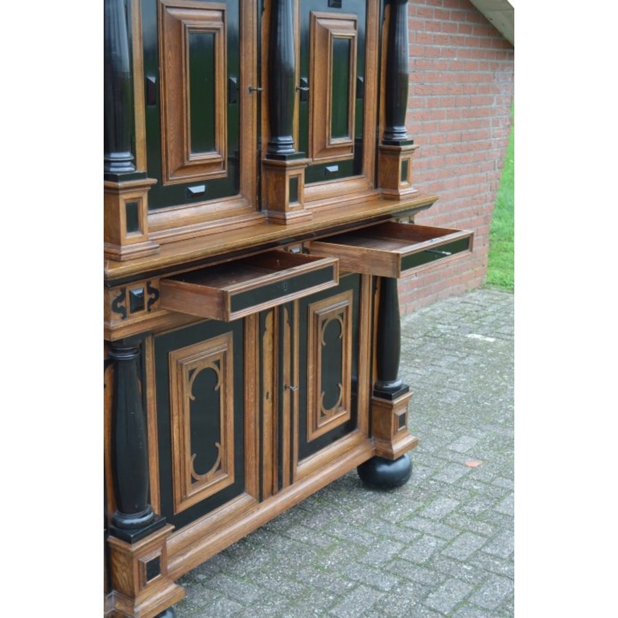 Antieke kolommen kast of kussenkast-8