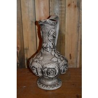 thumb-Opvallende retro vaas met rijk reliëf uit de jaren 60-2