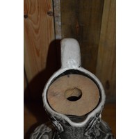 thumb-Opvallende retro vaas met rijk reliëf uit de jaren 60-5