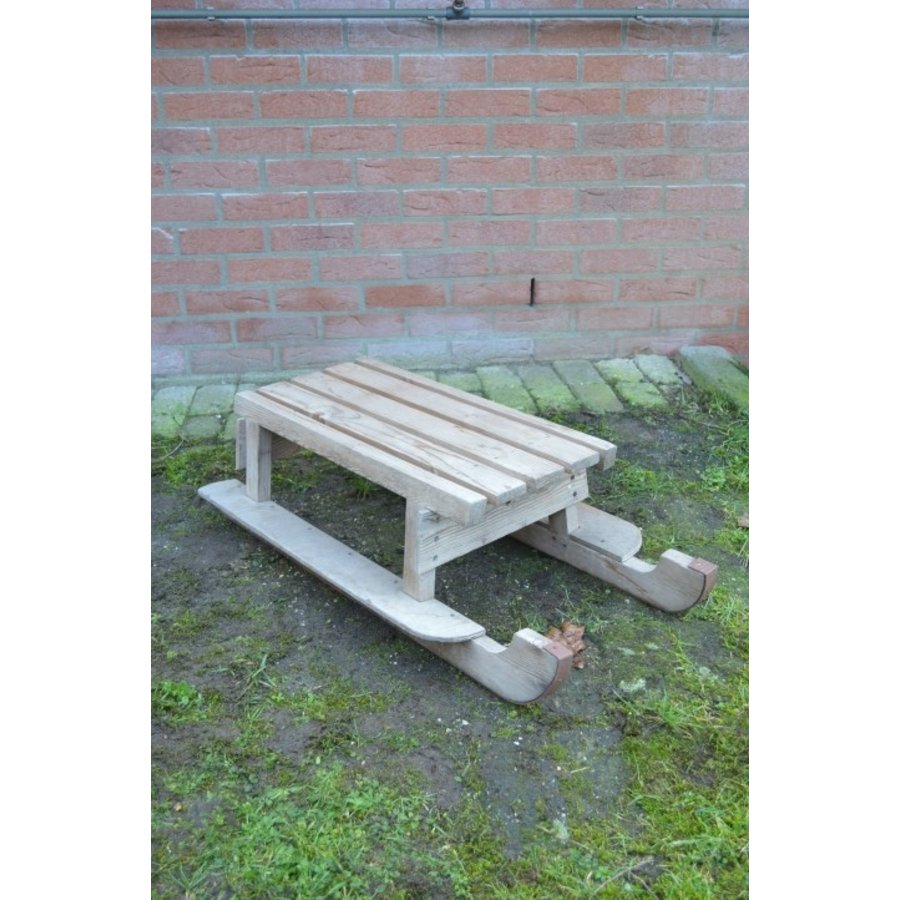 Zelfbouw houten slee voor kinderen-2