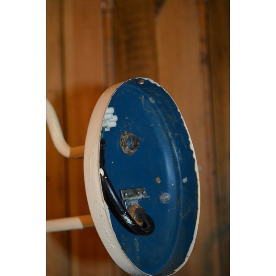 Brocante scheeps- of fabriekslamp voor buiten-6