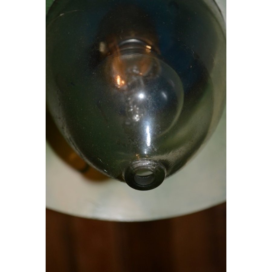 Brocante scheeps- of fabriekslamp voor buiten-7
