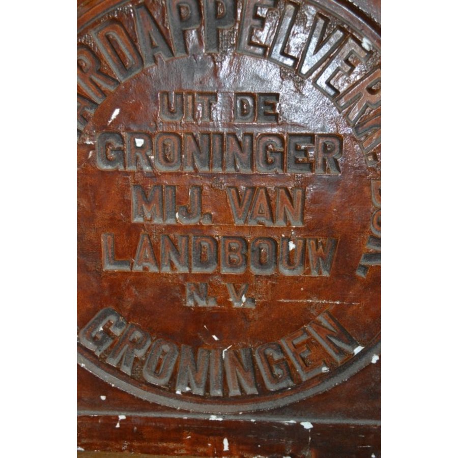 Historisch tegeltje over landbouw Groningen-2