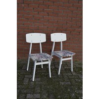 thumb-Set vintage slaapkamerstoeltjes uit de jaren 60-1