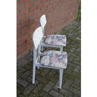 thumb-Brocante vintage slaapkamer stoeltjes set van 2-2