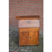 Engelse Garrard Grammofoon in een Art-deco kast