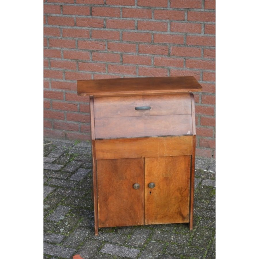 Garrard grammofoon in Art Deco kast-2