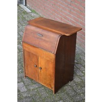 thumb-Engelse Garrard Grammofoon in een Art-deco kast-4