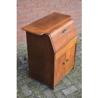 thumb-Engelse Garrard Grammofoon in een Art-deco kast-5