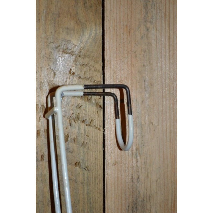 Retro metalen urinaal houder als decoratief wandrek-3