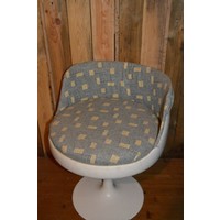 thumb-Vintage stoel met stalen poot-1