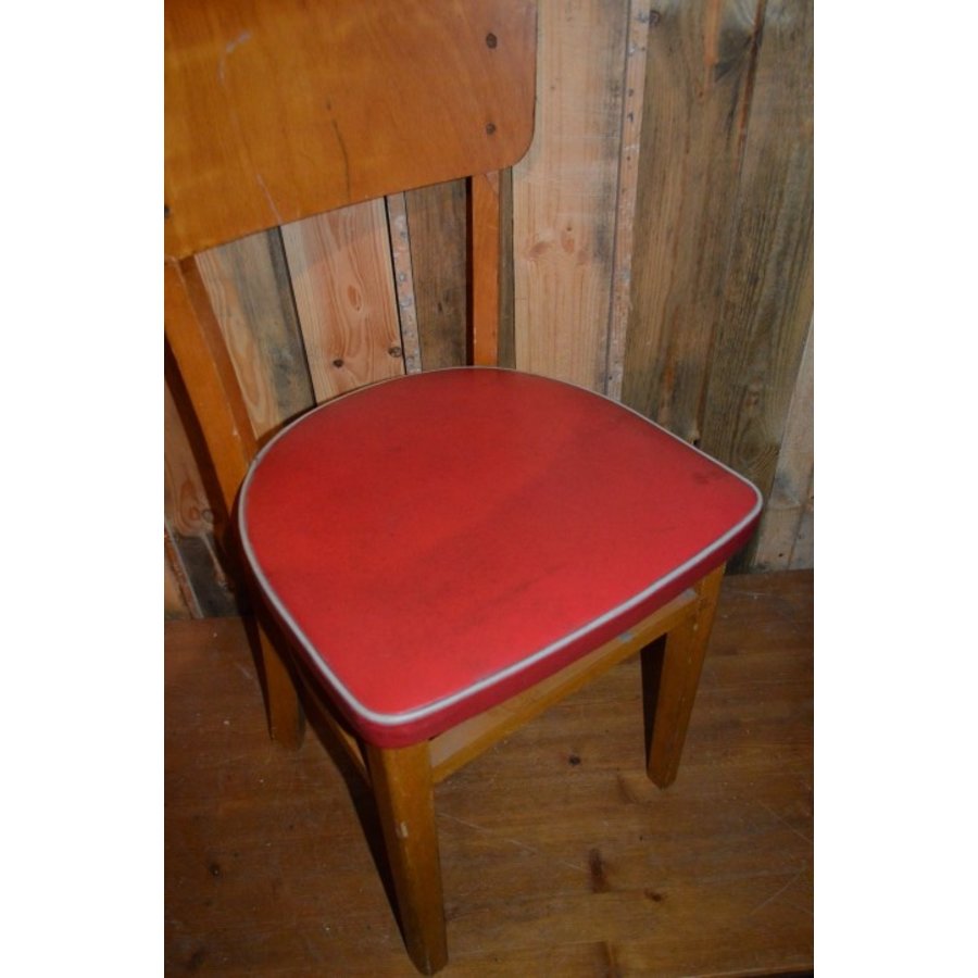 Vintage houten keukenstoel voor kinderen-2