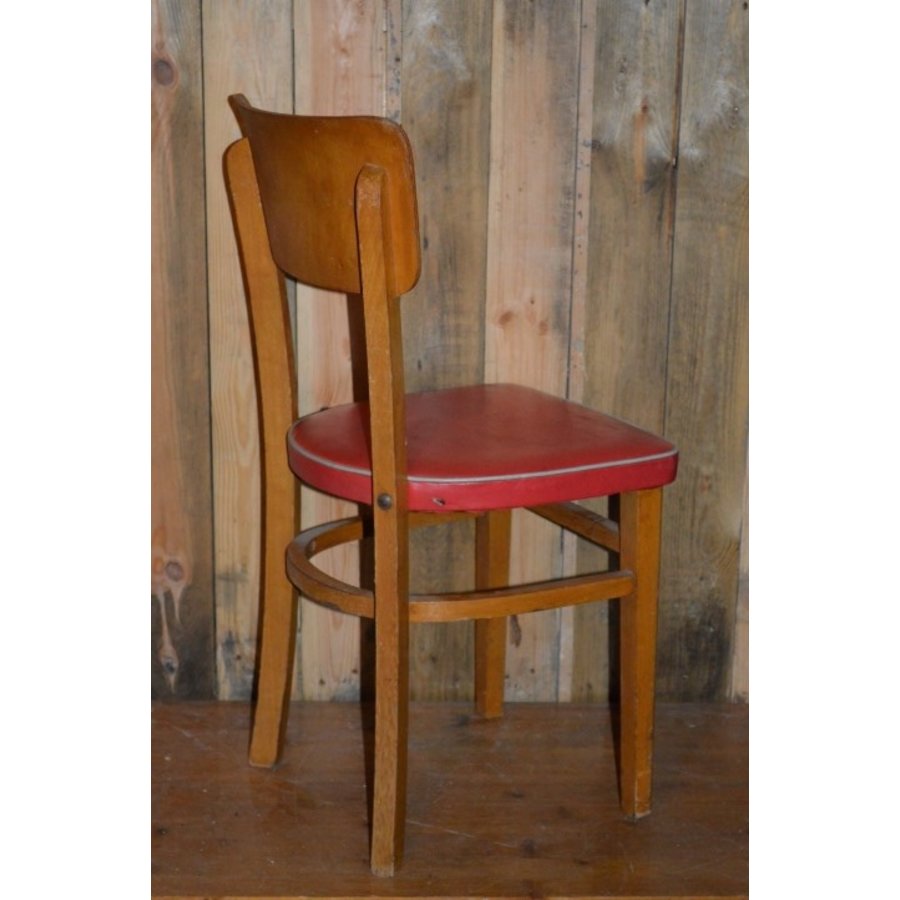 Vintage houten keukenstoel voor kinderen-5