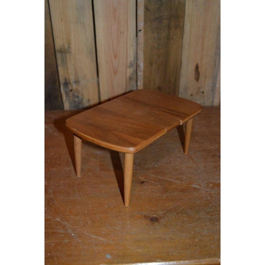 Eigendom Demonstreer rommel retro poppenhuis meubels│uitschuif tafel met 2 stoelen│Loodsvol.com -  Loodsvol.com