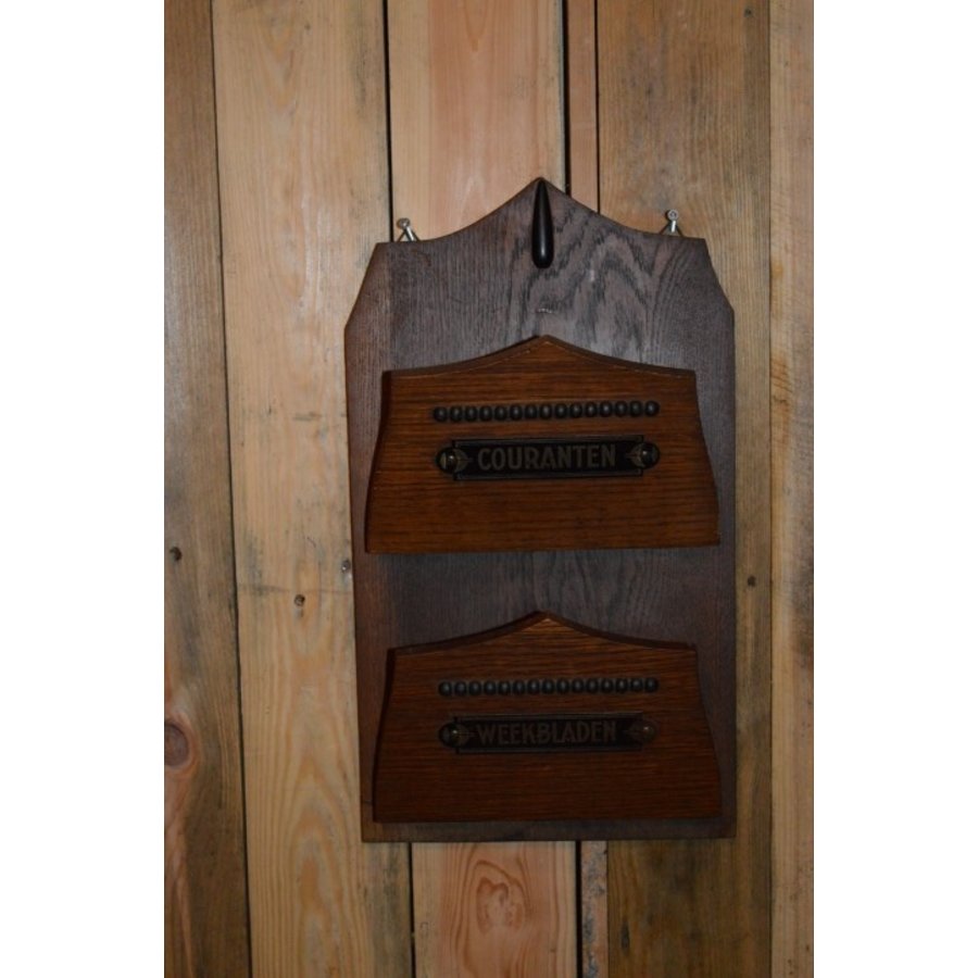 Lectuur rekje voor aan de muur Art-Deco-2