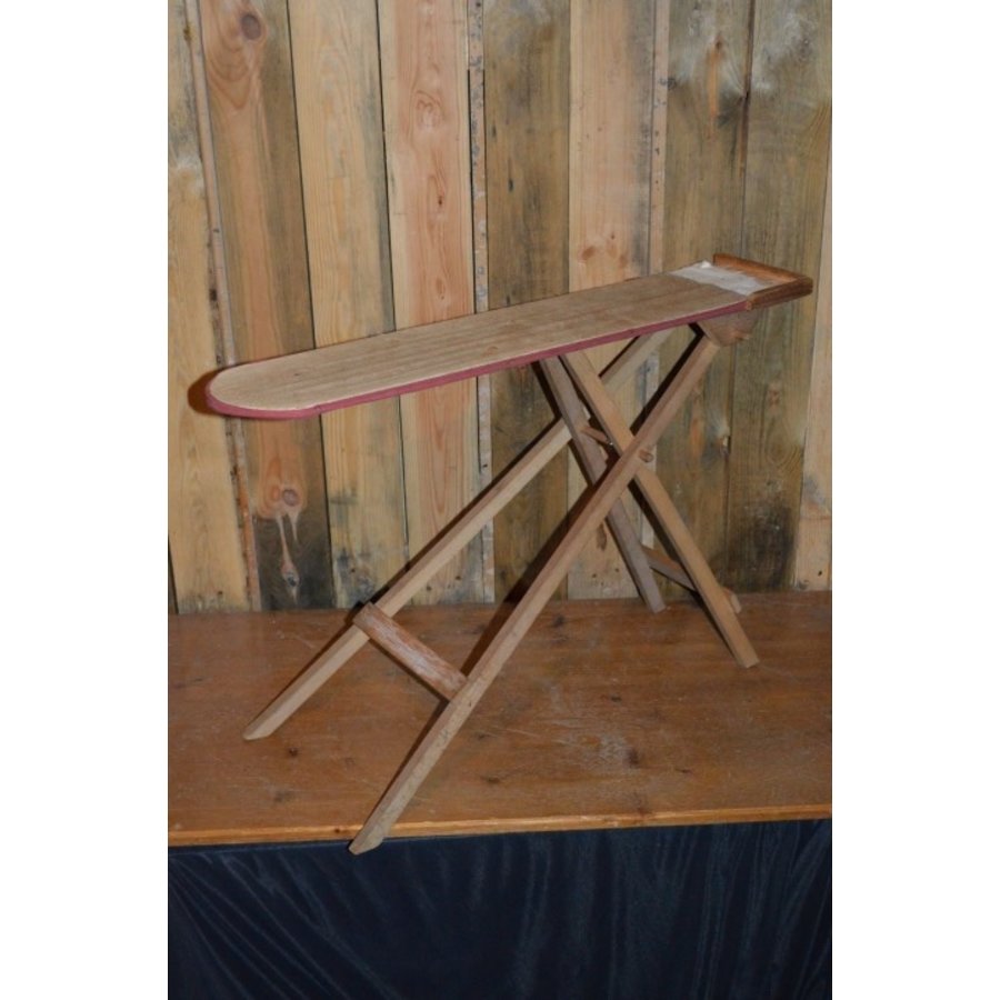 Vintage brocante kinderstrijkplank-1