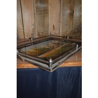 thumb-Oud dienblad met beschilderd glas-4