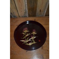 thumb-Chinees kunststof dienblad met bloemmotief-1