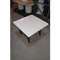 thumb-Salontafel smeedijzer met eiken blad-2