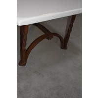 thumb-Salontafel smeedijzer met eiken blad-4
