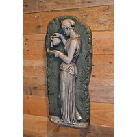 thumb-Klassieke wandplaquette van godin Hebe in reliëf-3
