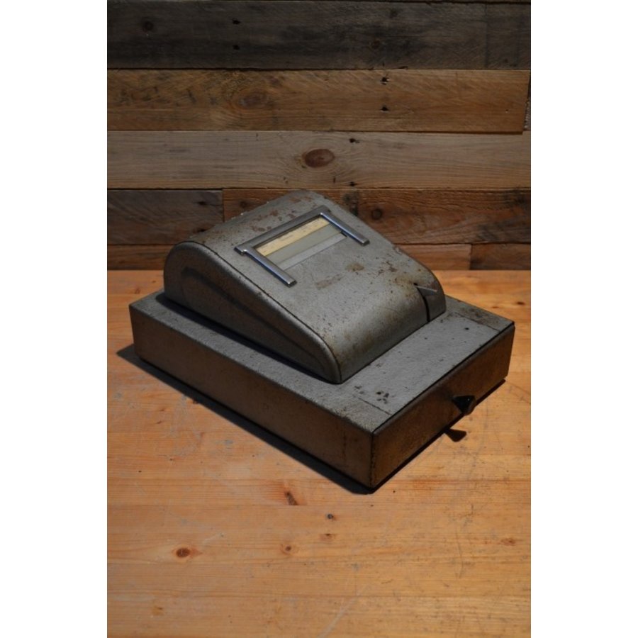 Bekro metalen vintage kassa met lade voor decoratie-3