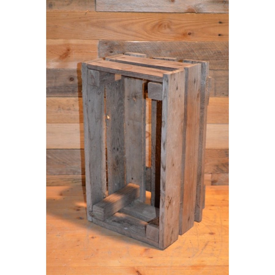 Handgemaakte houten fruitkist voor opbergen en decoratie-1
