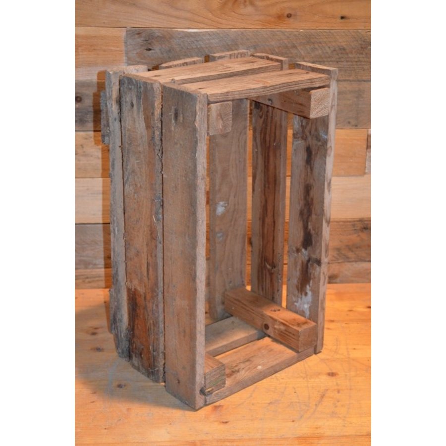 Handgemaakte houten fruitkist voor opbergen en decoratie-2