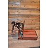LoodsVol, Tweedehands Ouderwetse houten weegbascule met metalen details