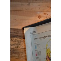 thumb-Vintage topografie schoolkaart Randstad Holland-9